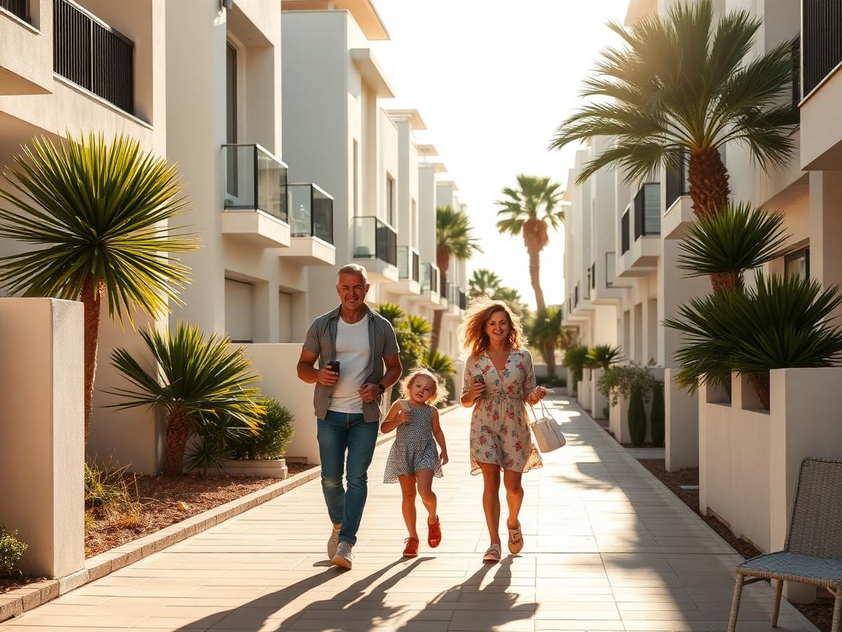 International family settling into life in Spain